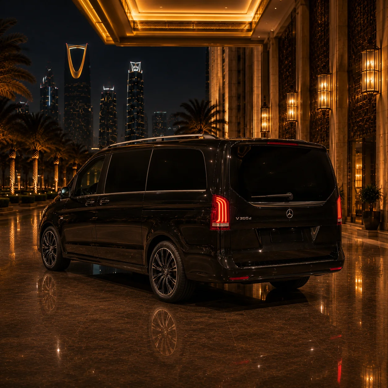 V-Class Cargo Space